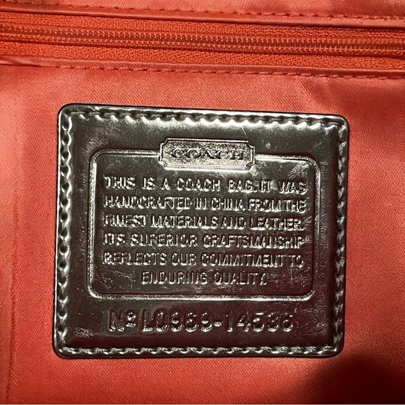 Coach Poppy Limited Edition Sequined Signature Glam Tote Bag EUC - Picture 13 of 16